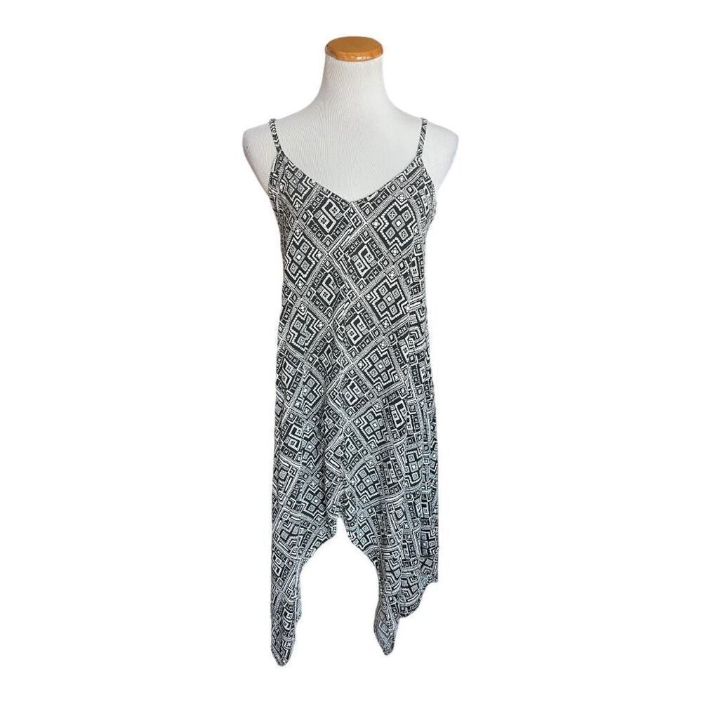 Womens Rue 21 Tribal Print Sleeveless Asymmetrical Dress - Sz L
